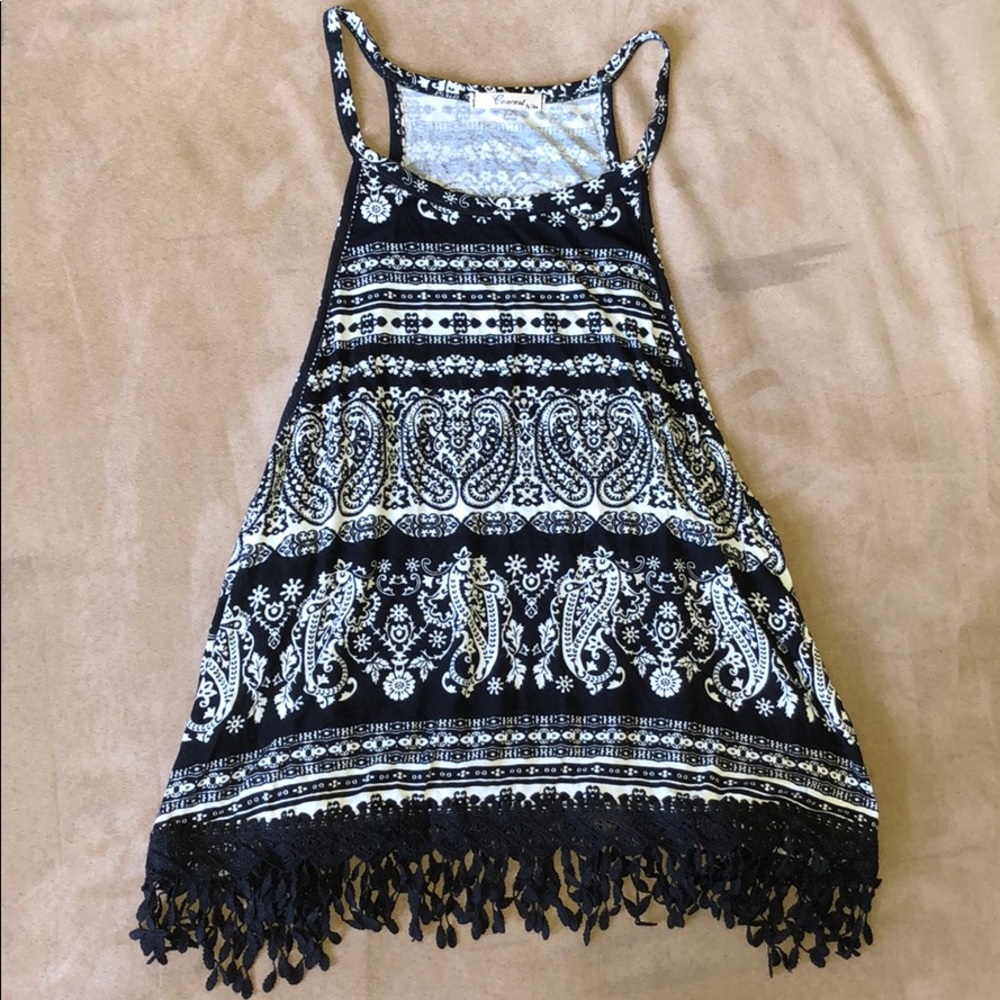 Halter Top, Fringe detailing